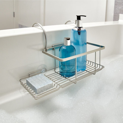 iDesign Everett Over Side Bathtub Caddy & Reviews Wayfair
